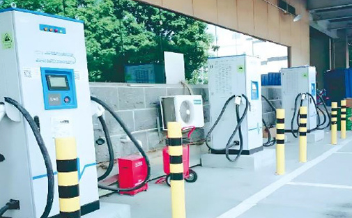 西安某工业园充电桩项目